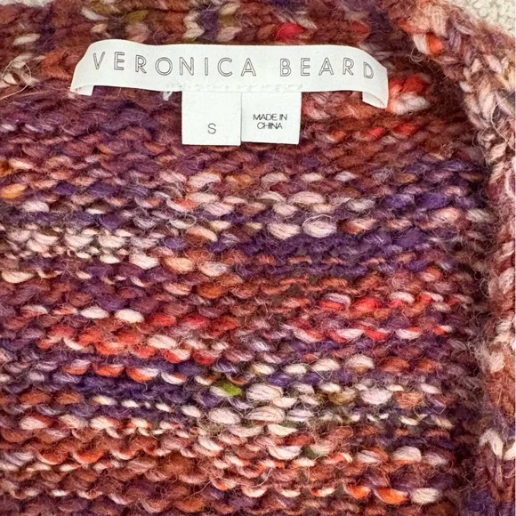 Veronica Beard Amosa Space Dyed Cardigan Sweater - Picture 5 of 8